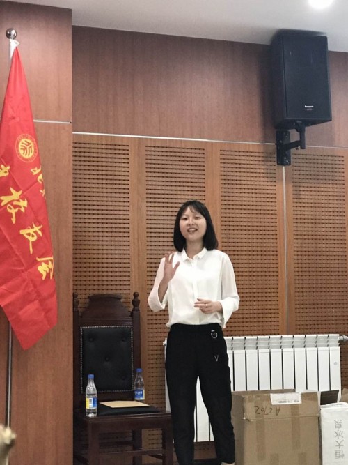2017北大来津校友代表马倩致辞