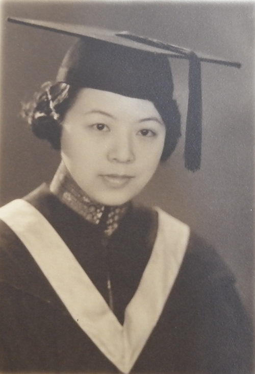 1934年俞锡璇燕京大学学士照