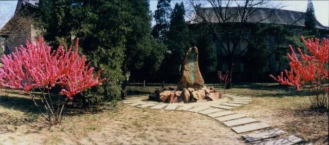 2002年拍摄的“振兴中华”石碑