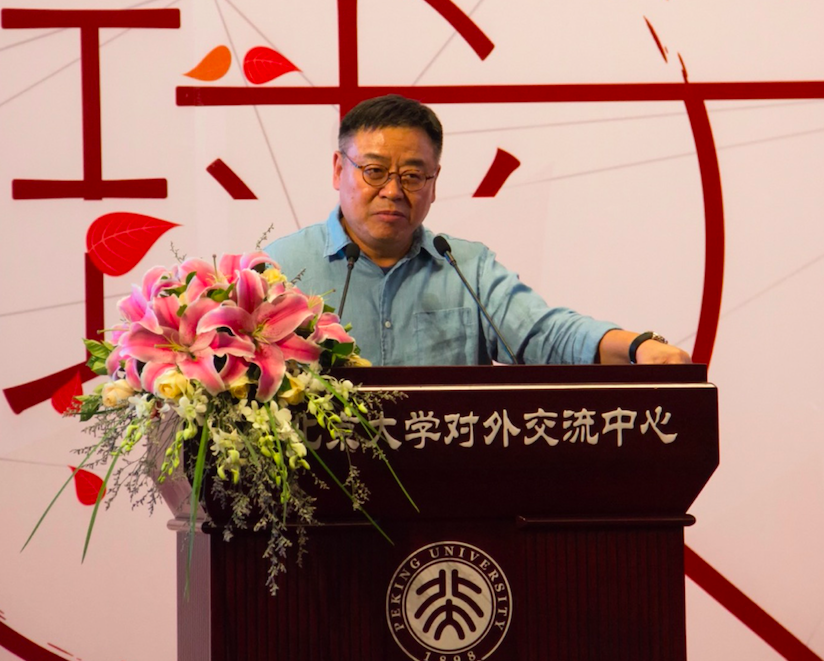 赛富基金创始人阎焱发表演讲