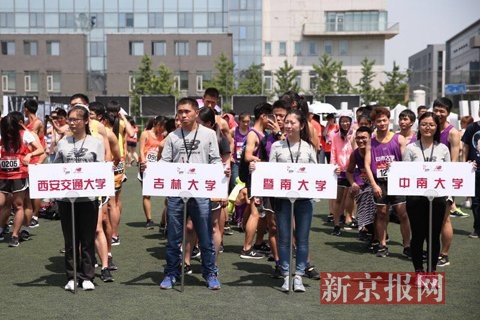 各校区选手集合