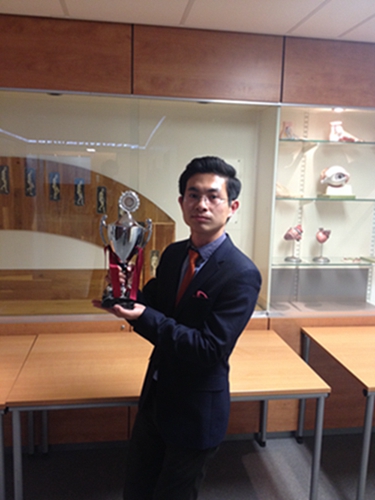 吴舟桥获荷兰伊拉斯姆斯医学中心外科年会最佳演讲