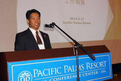 刘玉发作2013年校友会工作简报