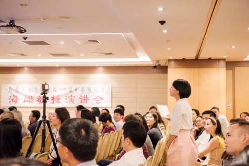 5月31日新加坡校友会海老师演讲现场1